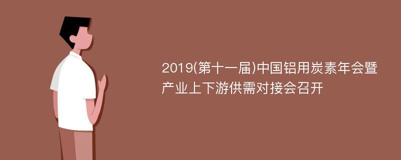 2019(第十一届)中国铝用炭素年会暨产业上下游供需对接会召开