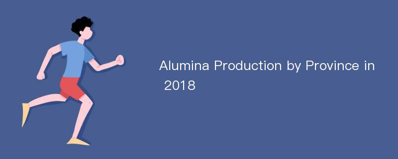 Alumina Production by Province in 2018