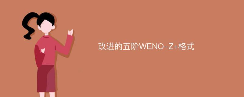 改进的五阶WENO-Z+格式
